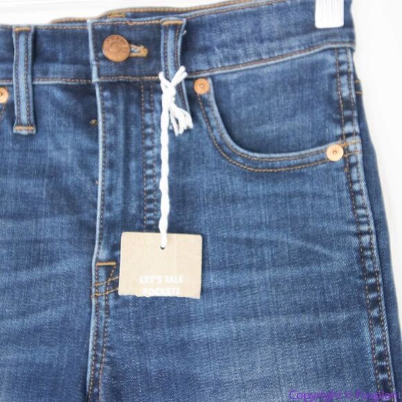 NEW Madewell 10" High-Rise Skinny‎ Jeans in Danny Wash: TENCEL™ Denim, 23 - Picture 5 of 14